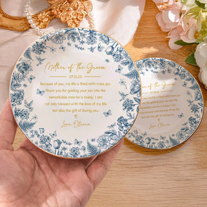 Mother Of The Groom - Personalized Jewelry Dish