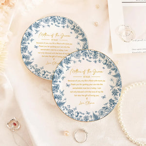 Mother Of The Groom - Personalized Jewelry Dish