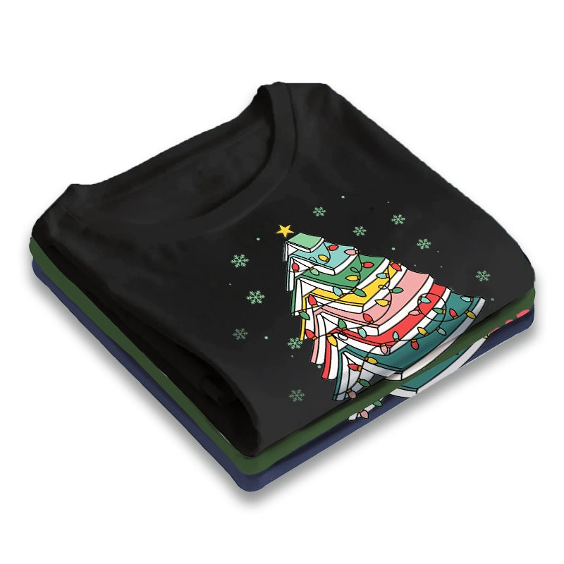 All Booked For Christmas - Personalized Sweatshirt