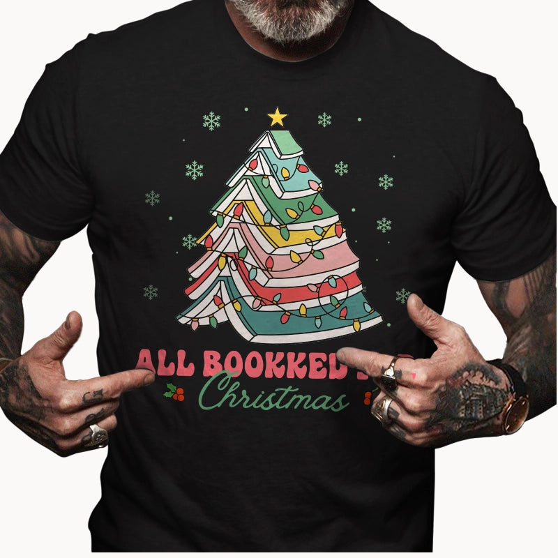 All Booked For Christmas - Personalized Sweatshirt