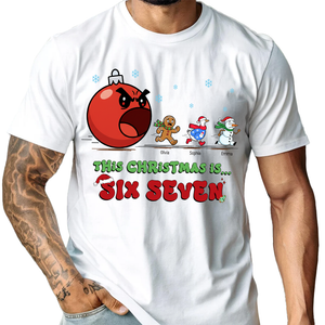 Funny Christmas Running - Personalized T-Shirt