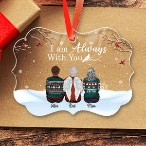 I Am Always With You - Memorial Christmas Gift - Personalized Acrylic Ornament