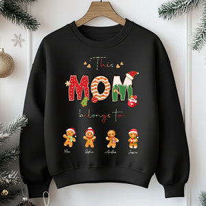 This Grandma Belongs To - Christmas Gift For Grandma - Personalized Sweatshirt